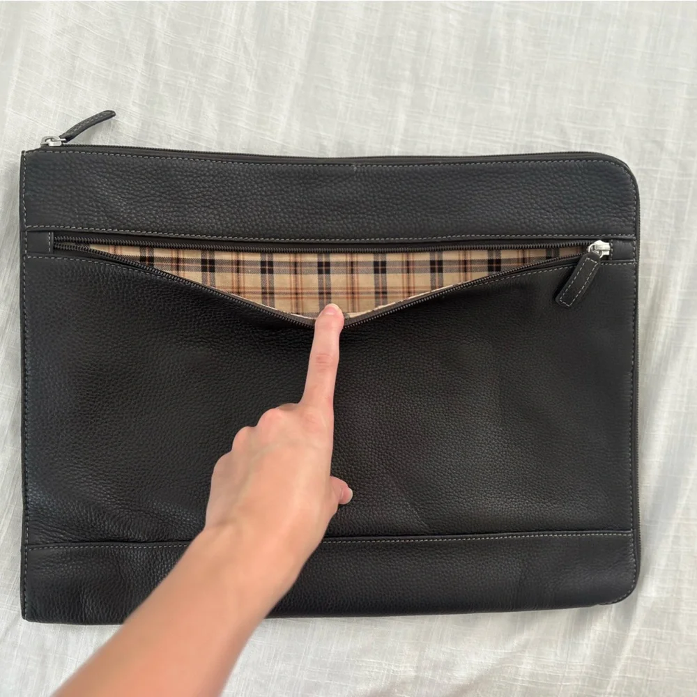 LEVENGER Leather Briefolio - Picture 4 of 7